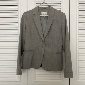 Reiss Single Breasted Grey Blazer